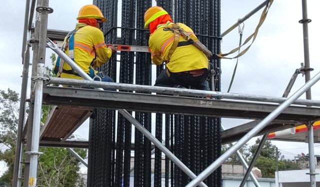 Continúan trabajos del Viaducto del Norte en ciudad de Guatemala