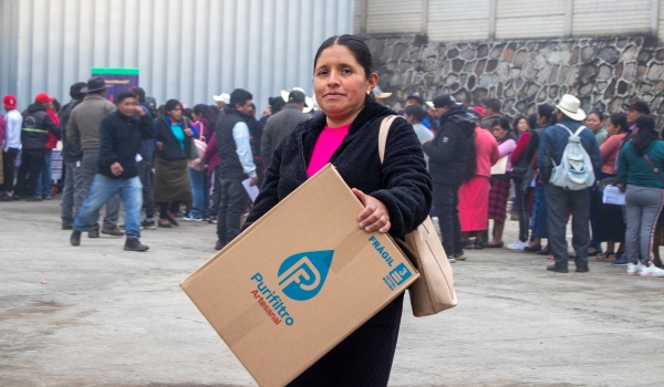 Más de 1 mil 200 familias de Ixchiguán mejoran el acceso a agua para su consumo