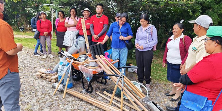 Fortalecen viveros forestales para impulsar la reforestación y agroforestería en Tejutla
