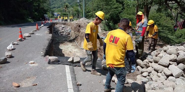 CIV atiende 124 emergencias por lluvias para proteger la movilidad en las comunidades