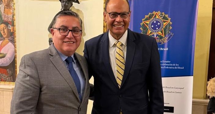 Embajador de Guatemala en Ecuador participa en aniversario de la independencia de Brasil