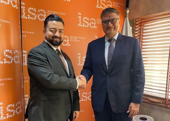 Embajador de Guatemala en India se reúne con el director general de la Alianza Solar Internacional