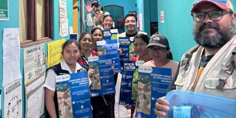 Personal de salud se prepara para detectar el Gusano Barrenador