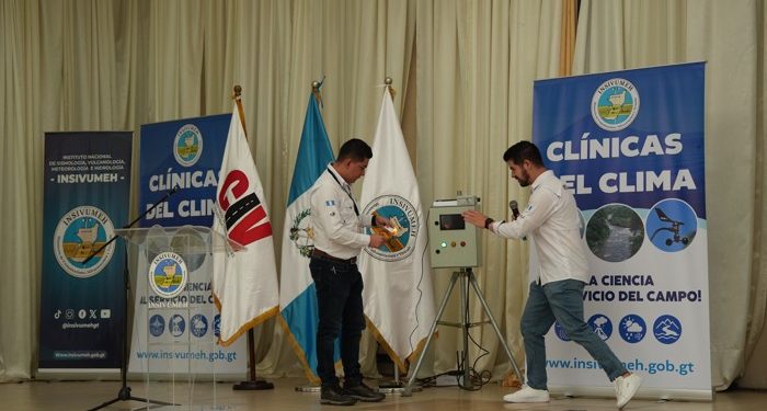 El programa Clínicas del Clima brindó información del que hacer del INSIVUMEH a actores locales de Jutiapa