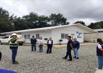 Población de Tojlate, Colotenango, cuenta con el primer primer Puesto de Salud Modular que acerca servicios a comunidades