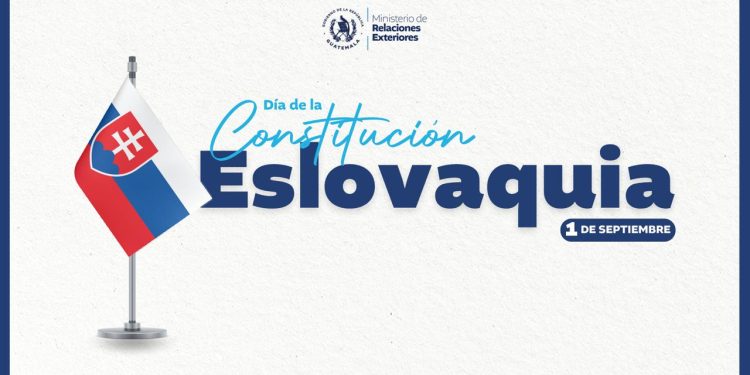 Guatemala felicita a Eslovaquia en su Día de la Constitución