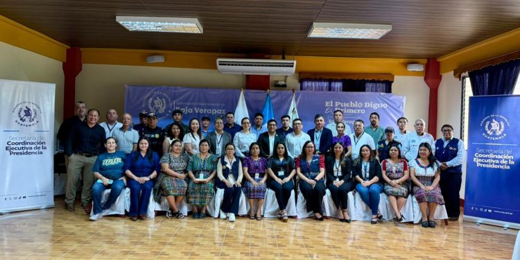 Instalan Gobierno Departamental en Baja Verapaz