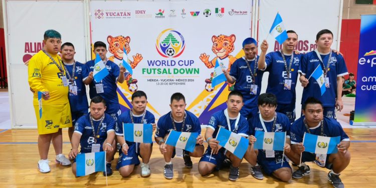 Guatemala participa en el Futsal Down World Cup 2026