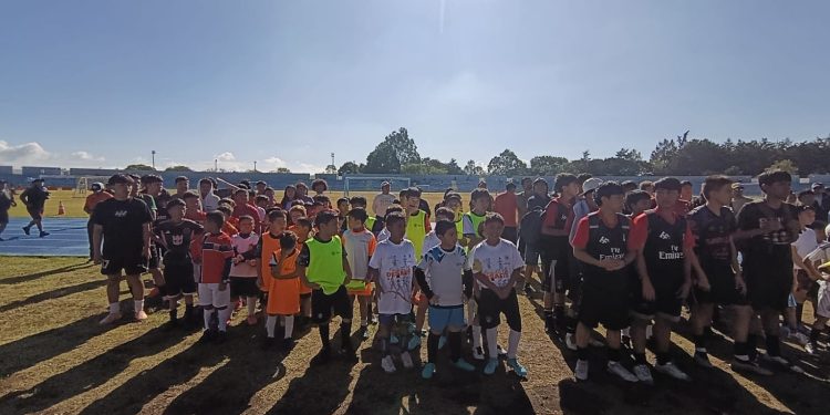Campeonato InterCAF reúne a niños y adolescentes en el Parque Erick Barrondo