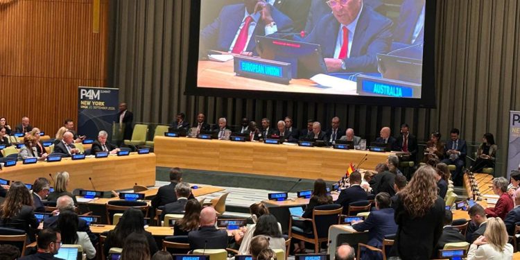 Canciller Martínez Alvarado participa en cumbre sobre multilateralismo y derecho internacional