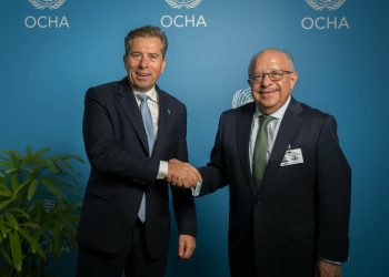 Canciller Martínez Alvarado se reúne con Tom Fletcher, secretario general adjunto de Asuntos Humanitarios de la ONU