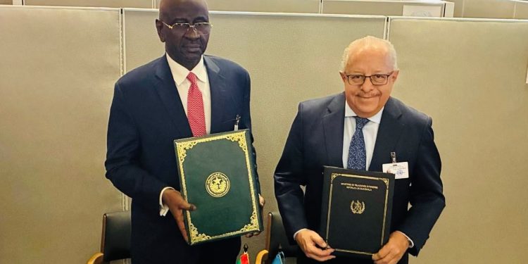 Guatemala y Mauritania acuerdan establecer relaciones diplomáticas