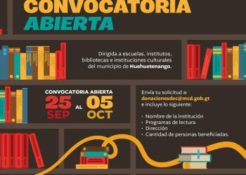 Editorial Cultura donará 25 bibliotecas en Huehuetenango