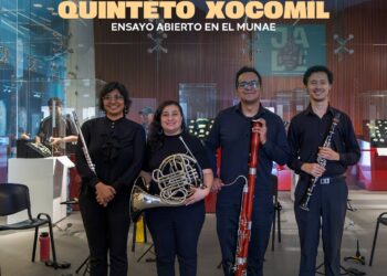 Quinteto Xocomil llevó la música clásica al corazón del MUNAE