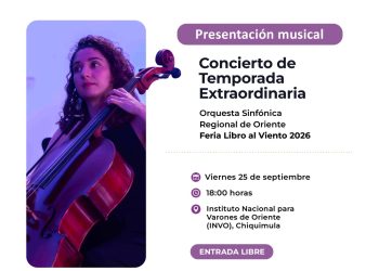 Música y literatura se encuentran en Chiquimula