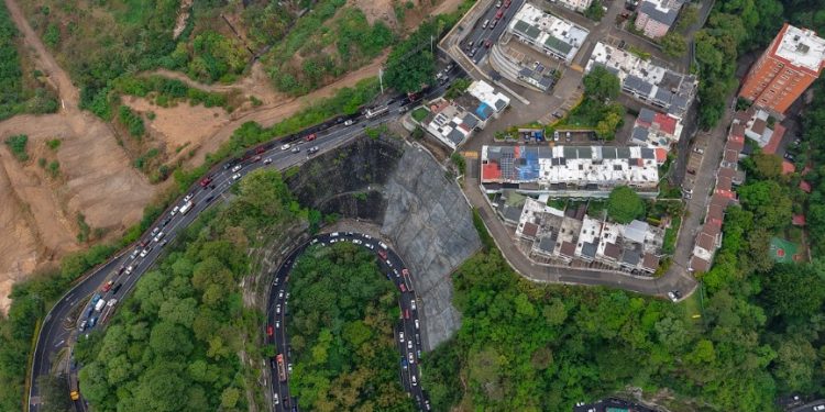 Concluye estabilización de taludes para proteger una ruta clave entre la capital y municipios del sur