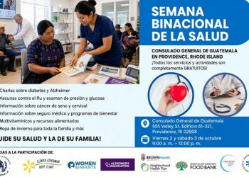 Consulado de Guatemala en Providence invita a jornadas gratuitas por la Semana Binacional de la Salud