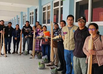 Centros educativos de Totonicapán implementarán huertos escolares con fines pedagógicos