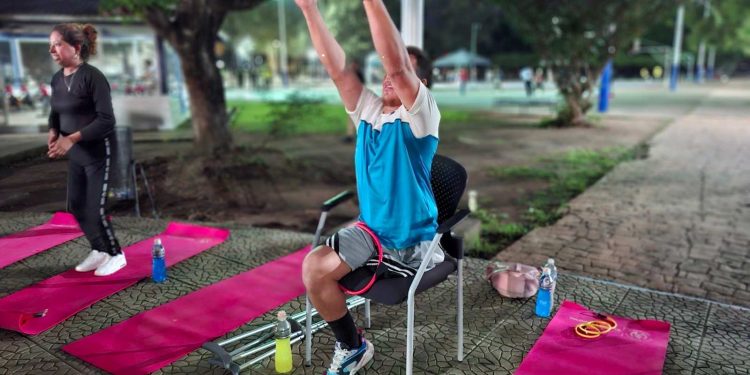 Campo Marte cuenta con nueva Academia de Acondicionamiento Físico Inclusivo