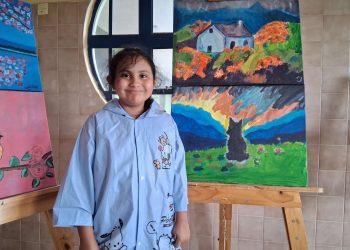 Árboles de alambre y paisajes acrílicos: El resultado del curso artístico en el Parque Erick Barrondo