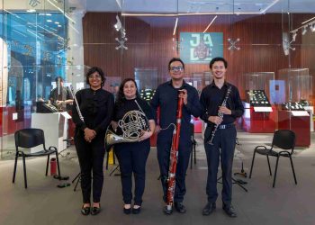 El Quinteto Xocomil llevó sus melodías al MUNAE