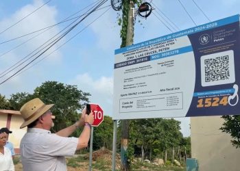 «Código QR visto, QR escaneado. 100% construido 100% pagado»