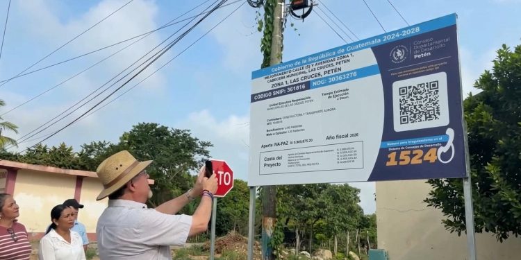 «Código QR visto, QR escaneado. 100% construido 100% pagado»