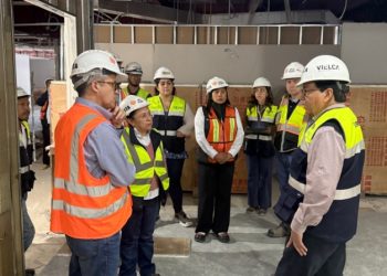 Autoridades del MSPAS realizan supervisión del avance del nuevo Hospital de Sololá