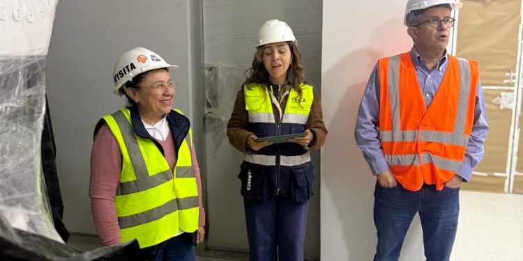 Autoridades del MSPAS realizan supervisión del avance del nuevo Hospital de Sololá