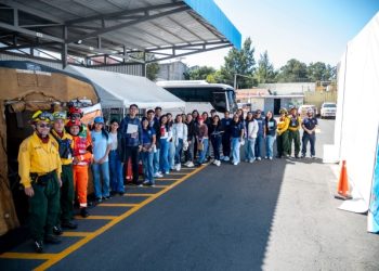 Estudiantes de trabajo social de la USAC conocen acciones de prevención de la CONRED