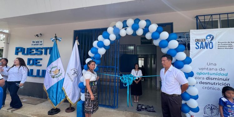 Nuevo Puesto de Salud en la Zona Reina de Uspantán, Quiché, beneficia a población de la aldea El Paraíso