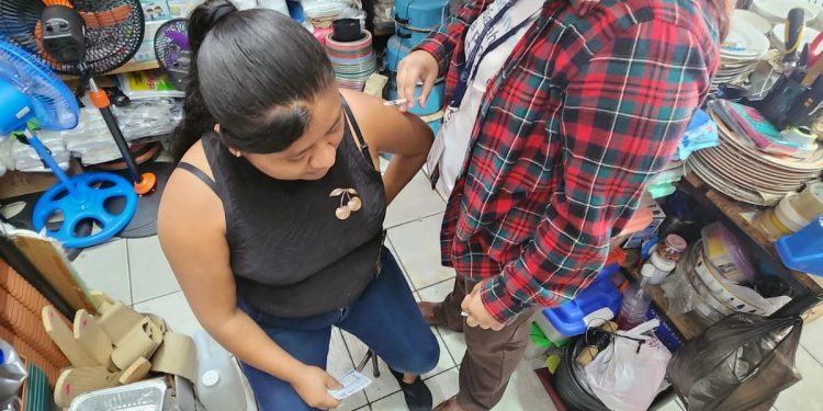 Mercado Central de Chiquimula recibe jornada de vacunación contra el sarampión
