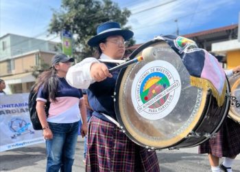 Parque de la Paz zona 21 celebró el Primer Festival de Bandas Comunitarias de Música