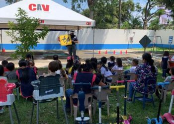 Los “Peques” aprenden sobre seguridad vial en el Día del niño