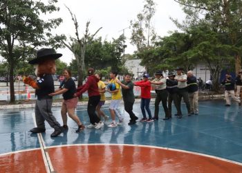Parque Vial en Acción lleva educación vial a familias en el Parque Erick Barrondo