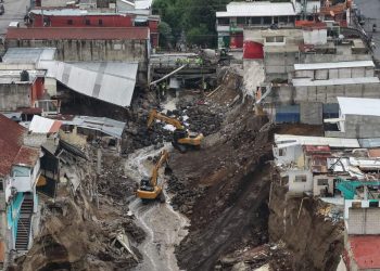Insivumeh estudia el comportamiento del río Pinula ante los daños en Villa Hermosa