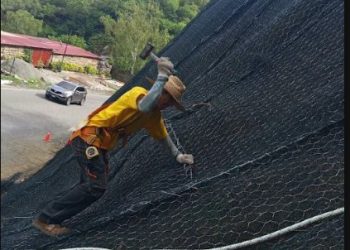 Protección de taludes busca prevenir daños en carretera entre Sansare y Jalapa