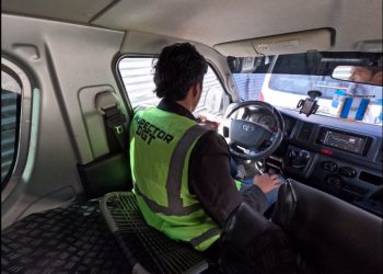 Verifican unidades de transporte en Quetzaltenango