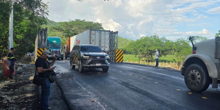 Nuevo puente tipo Bailey ya está habilitado en Usumatlán, Zacapa