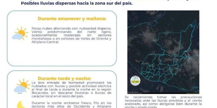 Así estará el clima las próximas 24 horas