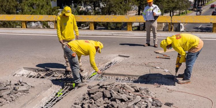 Covial continúa trabajos de mitigación en el puente Periférico–Aguilar Batres