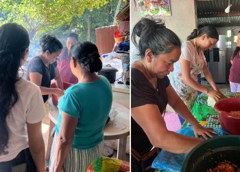 En jornada de nutrición en El Asintal destacan valor de la chaya y los alimentos locales