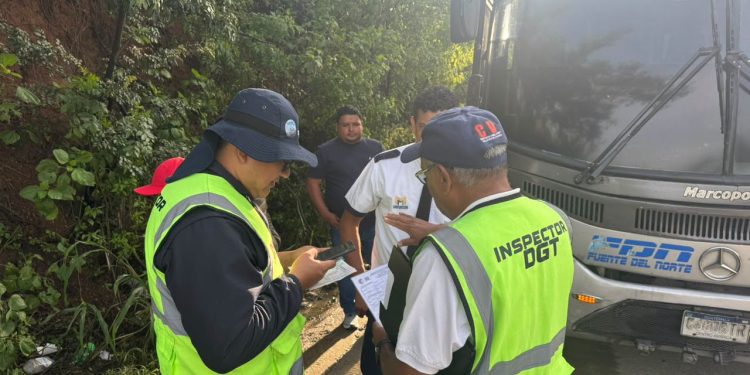 DGT refuerza controles al transporte extraurbano