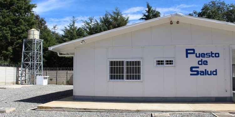 Población de Tojlate, Colotenango, cuenta con el primer primer Puesto de Salud Modular que acerca servicios a comunidades