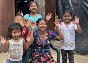 Yohana Ohaca y sus seis hijos transforman su vida con un hogar saludable gracias a la Estrategia Intersectorial Mano a Mano