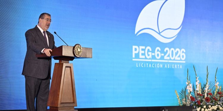 Presidente Bernardo Arévalo resalta que el país necesita energía estable durante el lanzamiento de la Licitación PEG-6-2026
