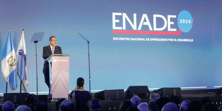 Presidente Bernardo Arévalo destaca logros en combate al crimen organizado en ENADE