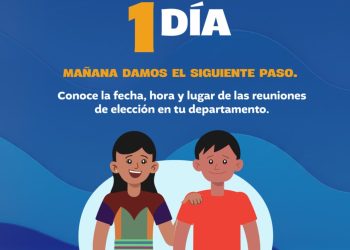 ¡Falta 1 día para las elecciones de representantes de los pueblos!