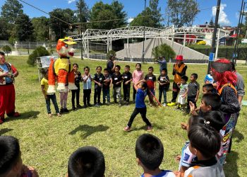 Día del Niño 2026: Parque de la Paz Cobán celebró a estudiantes del área rural