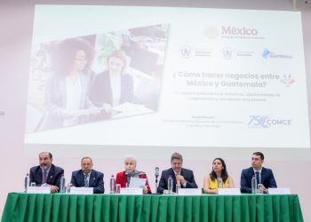 Vicecanciller Orozco participa en presentación del COMCE para abordar oportunidades de comercio con México